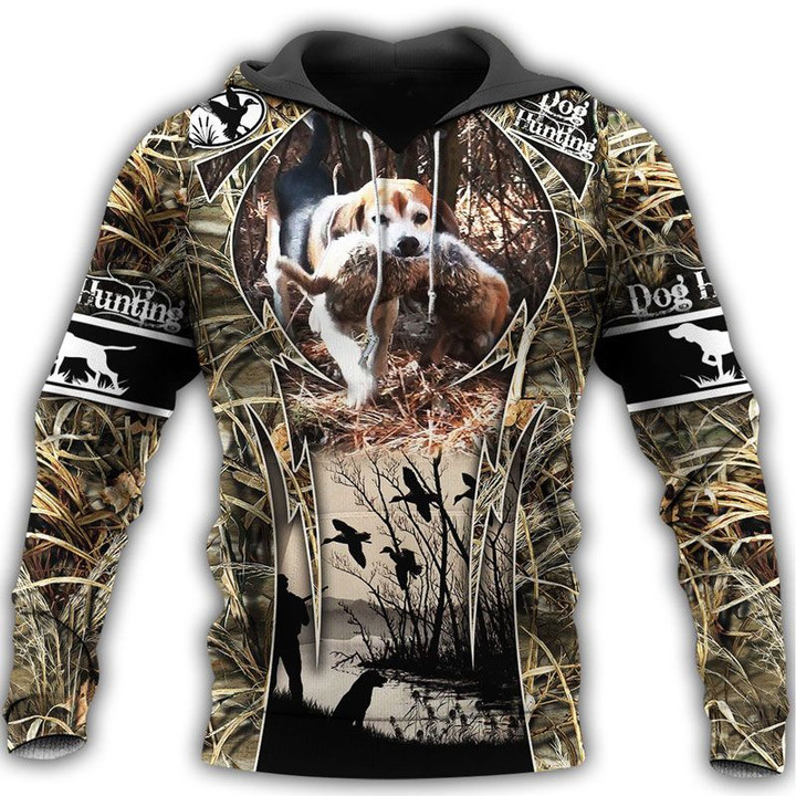 Spread Stores Duck Hunting Dog 3d Hoodie Plus Size
