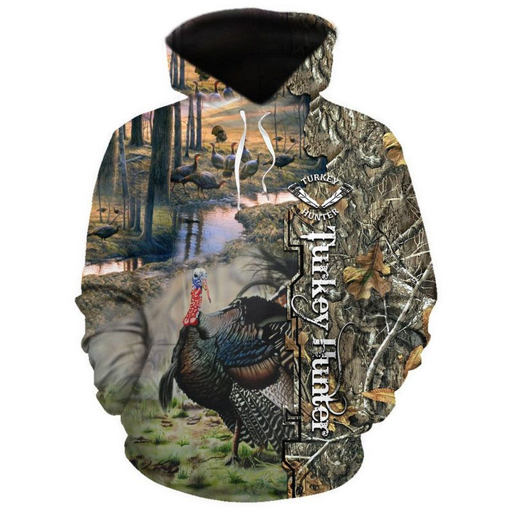 Spread Store 3D 2 Turkey Hunter Shirt 0310, Hoodie, Plus Size