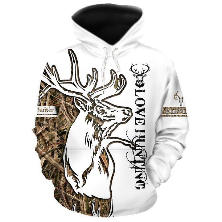 Spread Store 3D Deer Hunting Shirt 23 3, Hoodie, Large