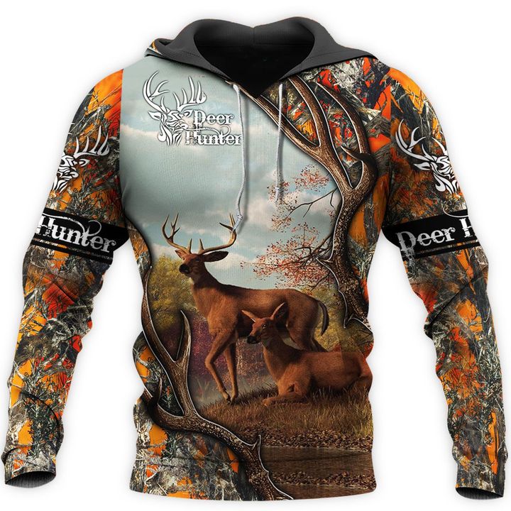 Spread Stores Love Hunting 3D 0412 Hoodie All Over Plus Size