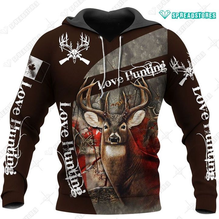 Spread Stores Love Hunting 2311 3D Hoodie Plus Size