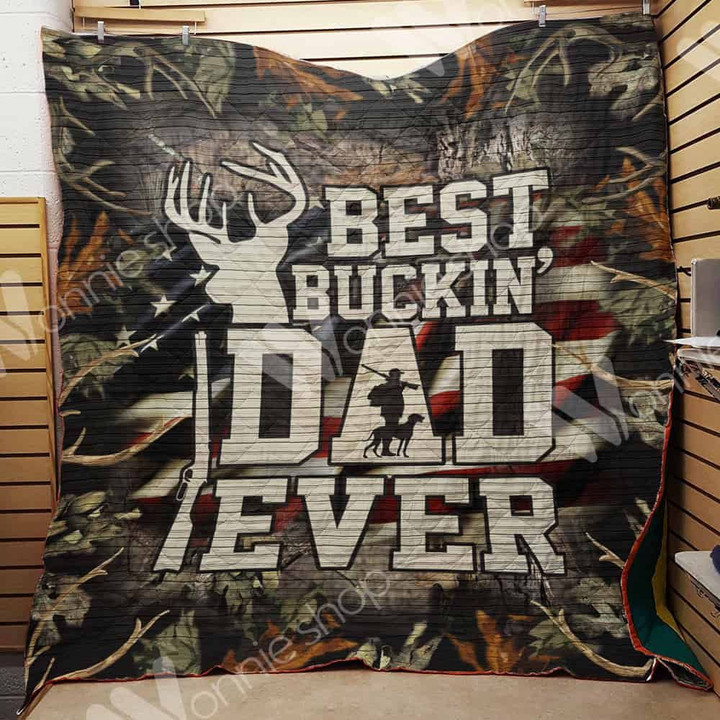 Spread Stores Hunting Dad MY3104 Quilt 3D All Over Print Plus Size