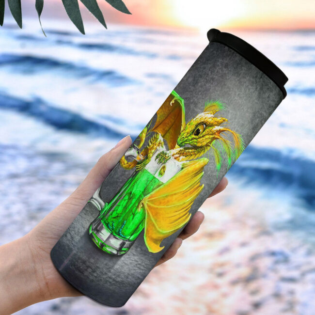 Dragon Lover 17oz Tumbler, Insulated Tumbler, Custom Travel Tumbler, Tumbler Coffee Mug, Insulated Coffee Cup