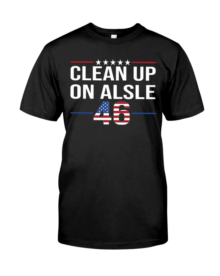 America's Nightmare, Clean Up On Aisle V2 T-Shirt - spreadstores