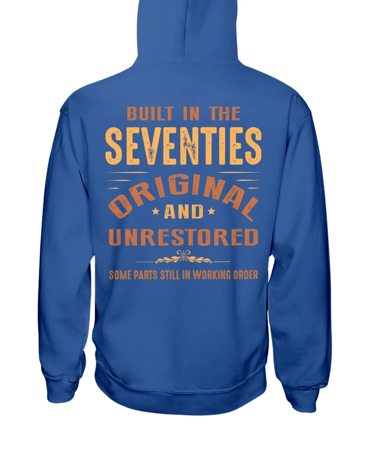 Built-In The Seventies Original And Unrestored Veteran Hoodie, Veteran Sweatshirts - spreadstores