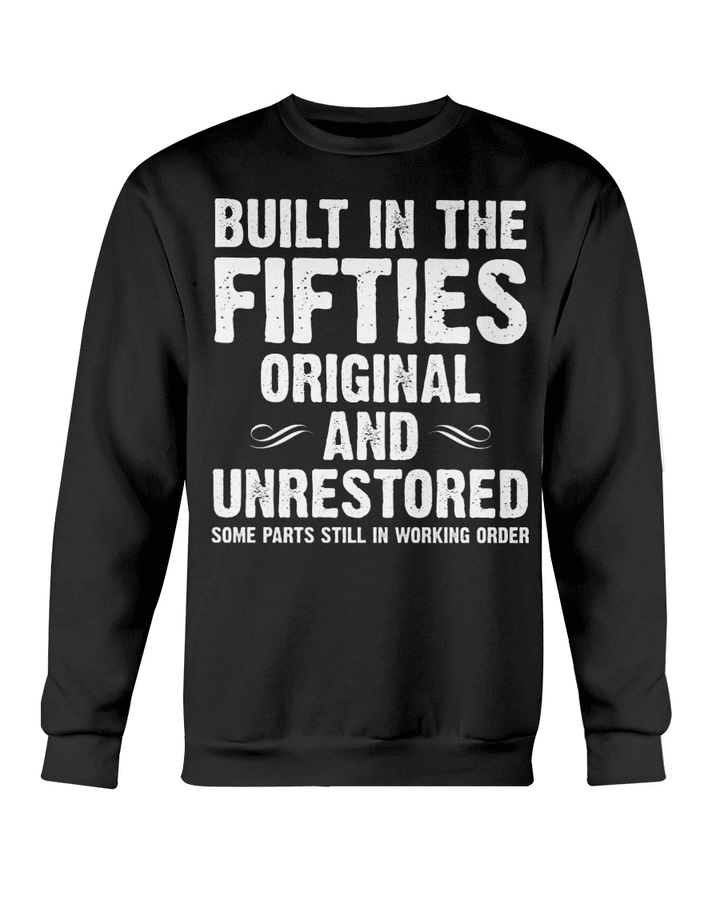 Built-In The Fifties Original And Unrestored Crewneck Sweatshirt - spreadstores