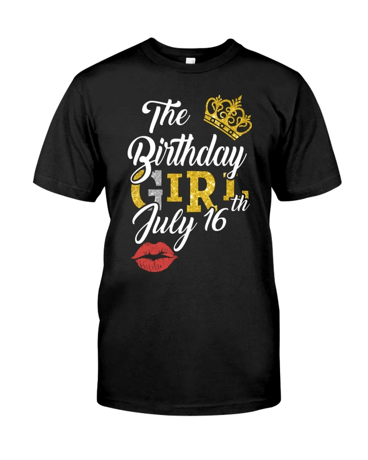 Birthday Shirt, Custom Birthday Shirt, The Birthday Girl July T-Shirt KM0607 - spreadstores