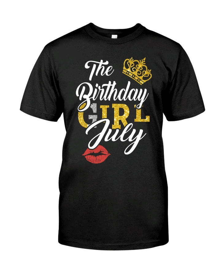 Birthday Shirt, Birthday Girl Shirt, The Birthday Girl July T-Shirt KM0607 - spreadstores