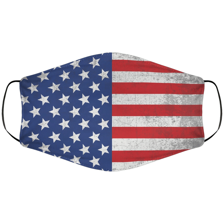 American Flag Polyblend Cloth Mask - spreadstores