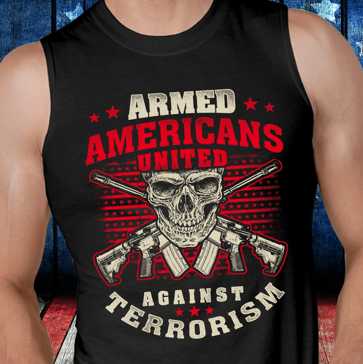 Armed Americans United Against Terrorism Tank - spreadstores