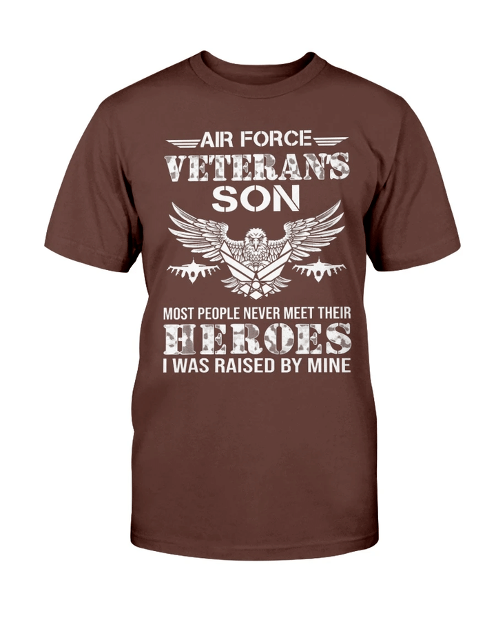 Air Force Veteran's Son, USAF T-Shirt, Veteran's Day Gift T-Shirt - spreadstores