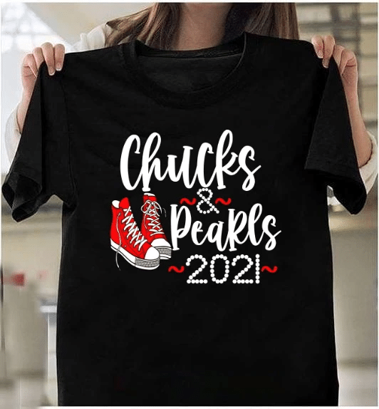 Chucks & Pearls 2021 Ver 2 T-Shirt - spreadstores