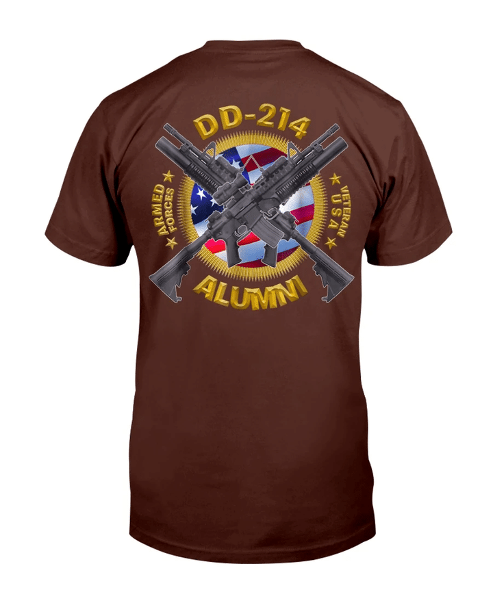DD-214 Veteran Military Armed Forces T-Shirt - Spreadstores