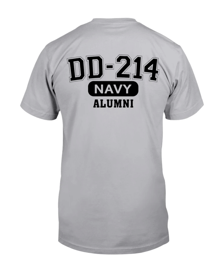 DD-214 ALUMNI, Gift For Navy Veteran T-Shirt - Spreadstores