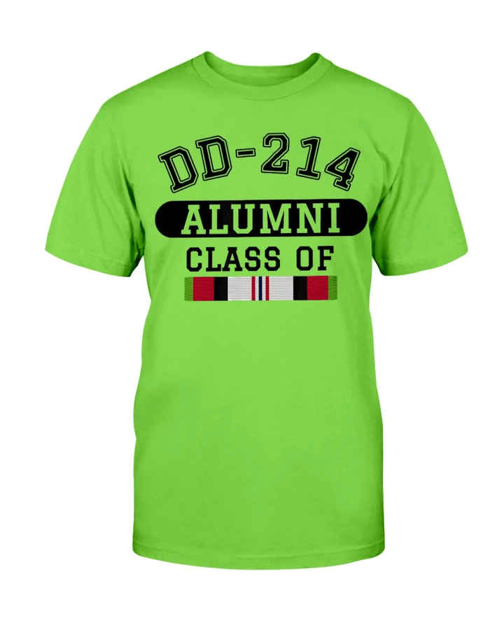 DD-214 Alumni Class of OEF Afghanistan Veteran Pride T-Shirt - Spreadstores