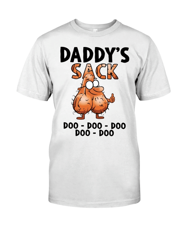 Funny Quote Shirt, Father's Day Gift Idea, Daddy's Sack Doo Doo Doo T-Shirt - Spreadstores