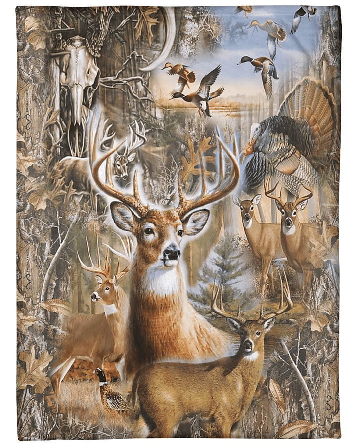 Deer Hunting Wall Art, Hunting Canvas, Gift For Hunter Matte Canvas - Spreadstores