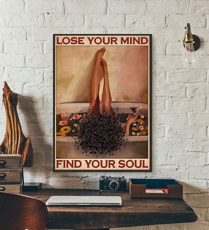 Lose Your Mind Find My Soul Relax Music Canvas - Spreadstores