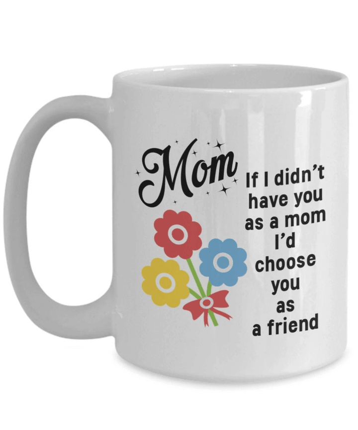 Mom Gift Mugs Mother’s Day Gifts Mug For Mom, If I Didn't Have You As A Mom Mug - Spreadstores