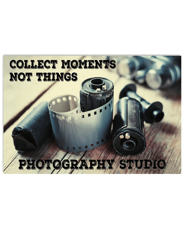 Photographer Collect Moments Not Things Matte Canvas - Spreadstores