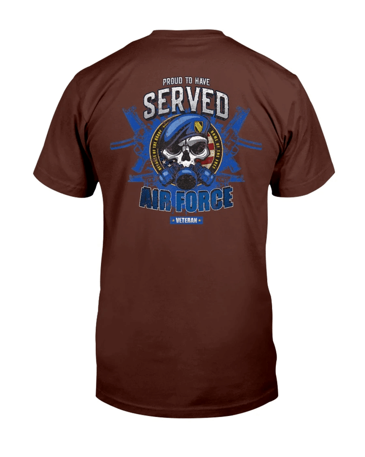 Proud To Have Served - US Air Force Military Veteran T-Shirt - Spreadstores