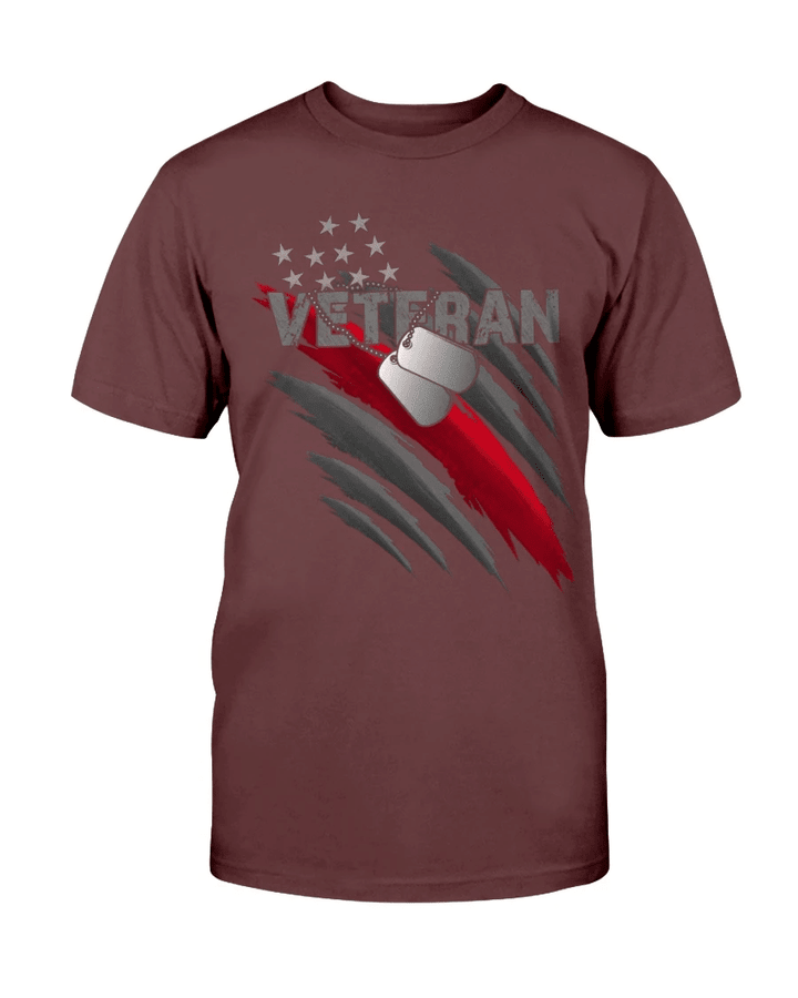 Proud U.S. Veteran, Gift For Veteran T-Shirt - Spreadstores