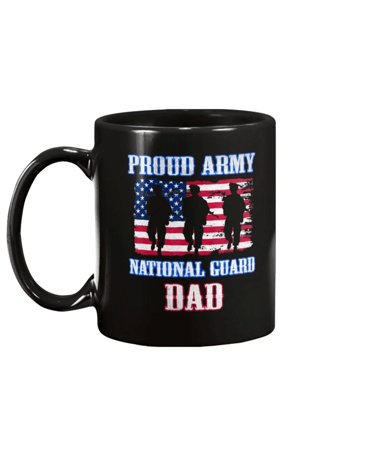 Proud Army National Guard Dad USA Veteran Military Mug - Spreadstores