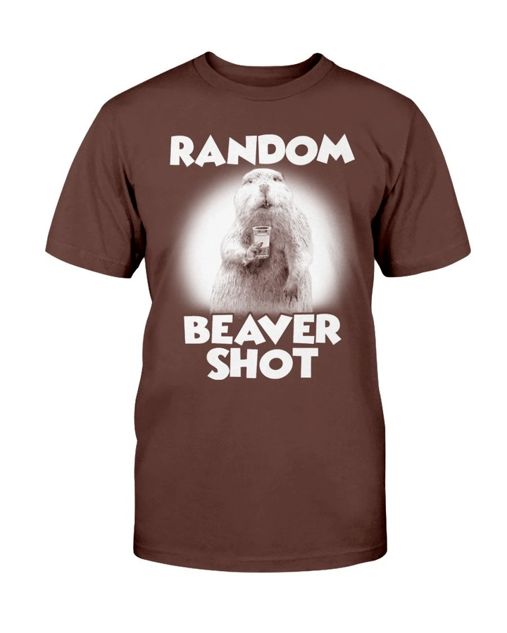 Random Beaver Shot T-Shirt - Spreadstores
