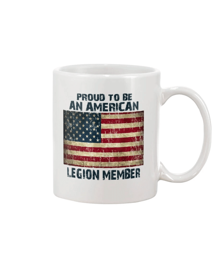 Proud To Be An American Legion Member Veterans Mug - Spreadstores