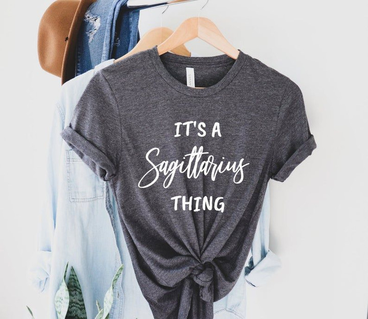 Sagittarius Birthday Shirts, Sagittarius Zodiac Sign, It's A Sagittarius Thing, Gift For Her Unisex T-Shirt - Spreadstores