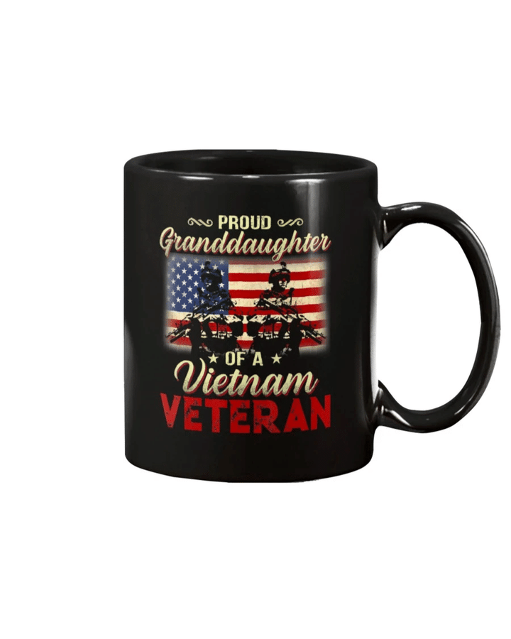 Proud Granddaughter Of A Vietnam Veteran Mug - Spreadstores