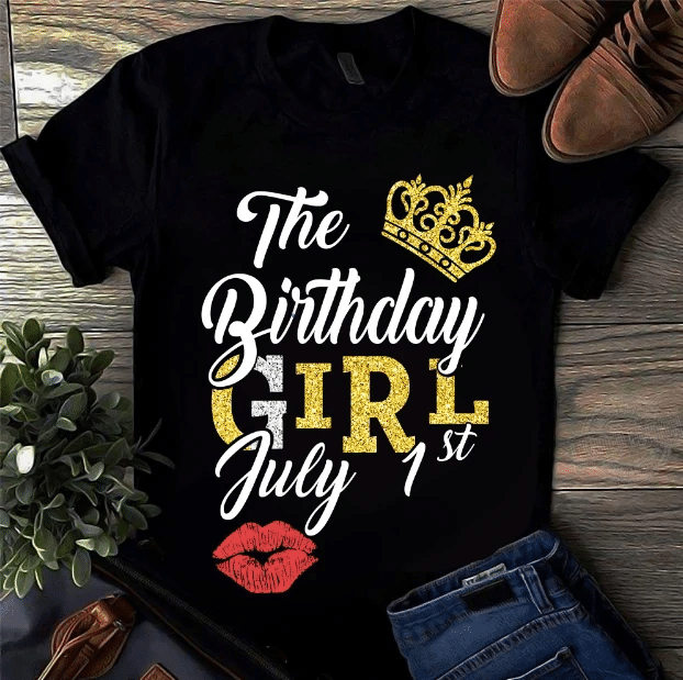The Birthday Girl July, Gift For Birthday T-shirt HA1606 - Spreadstores