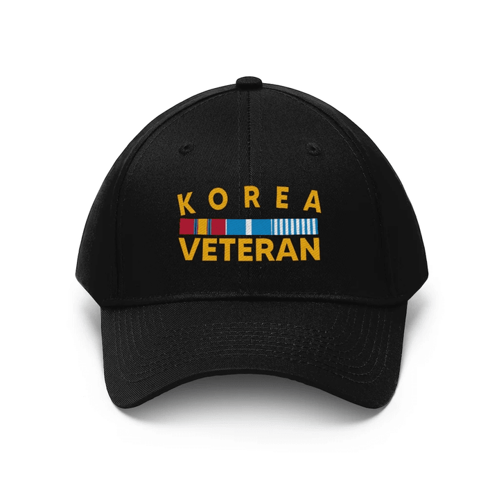 Veteran Hat, Gift For Veteran, Korea Veteran Unisex Twill Hat - Spreadstores