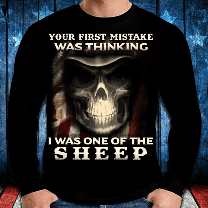 Your First Mistake Was Thinking I Was One Of The Sheep Long Sleeve - Spreadstores