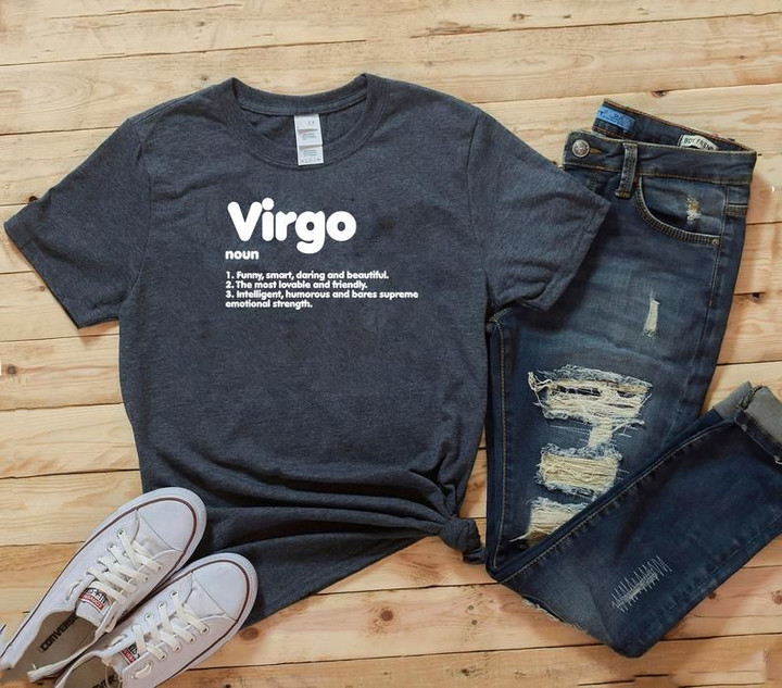 Virgo Shirt, Virgo Zodiac Shirt, Astrology Sign Shirt, Birthday Gift For Her V2 Unisex T-Shirt - Spreadstores