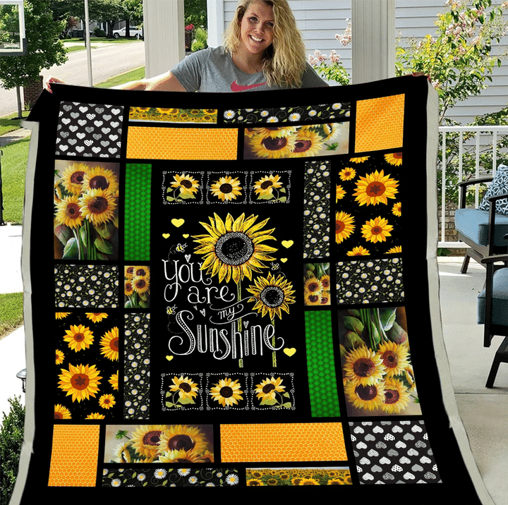 You Are My Sunshine Fleece Blanket - Spreadstores