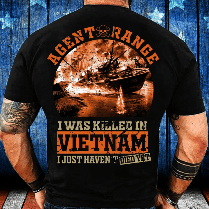 Vietnam Veteran - I Was Killed In Vietnam I Just Haven't Died Yet T-Shirt - Spreadstores