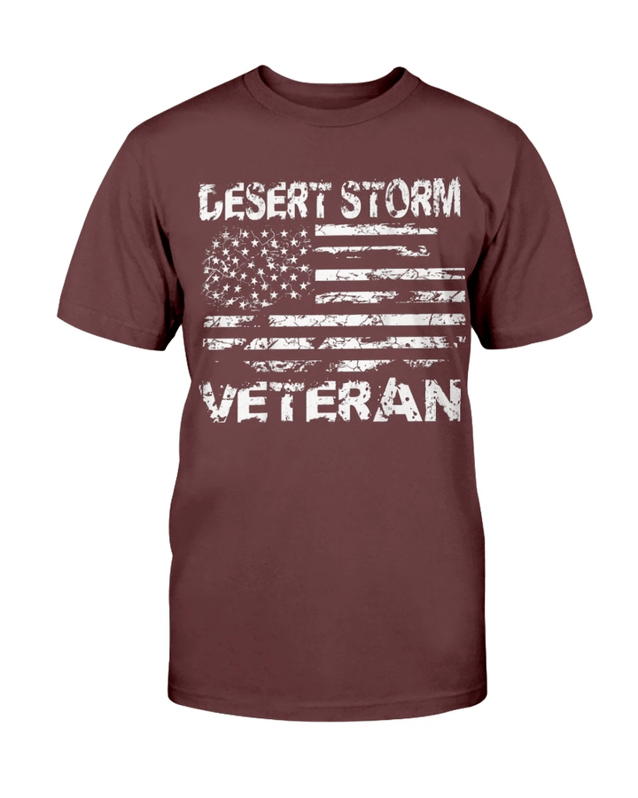 Veterans Shirt Desert Storm Combat Veteran T-Shirt - Spreadstores