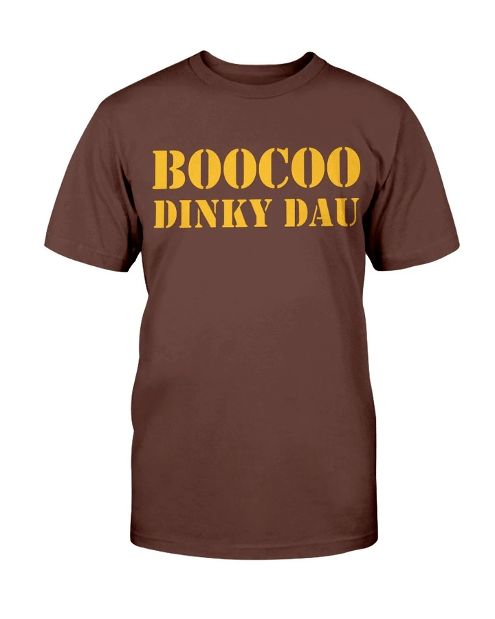 Vietnam Veteran Boocoo Dinky Dau, Gift For Vietnam Veteran T-Shirt - Spreadstores