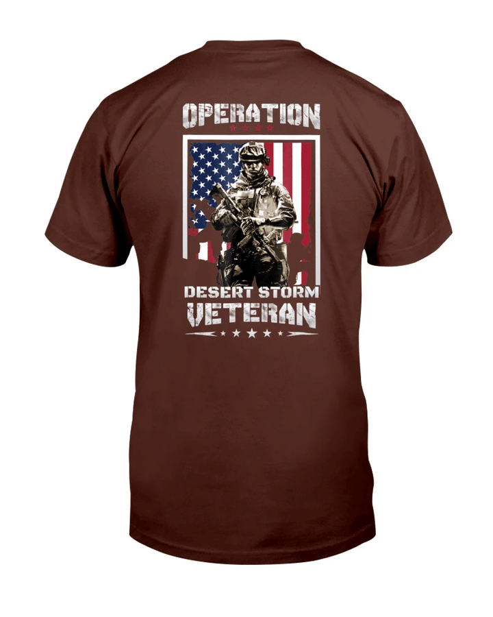Veterans Shirt Operation Desert Storm Tees Men USA Gift T-Shirt - Spreadstores