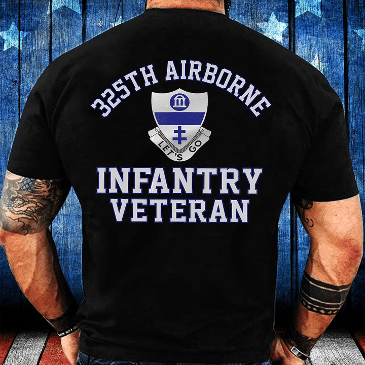 Veterans Shirt - 325TH Airborne Infantry Veteran T-Shirt - Spreadstores