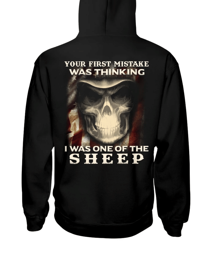 Veteran Sweatshirt, Your First Mistake Was Thinking I Was One Of The Sheep Veteran Hoodie - Spreadstores