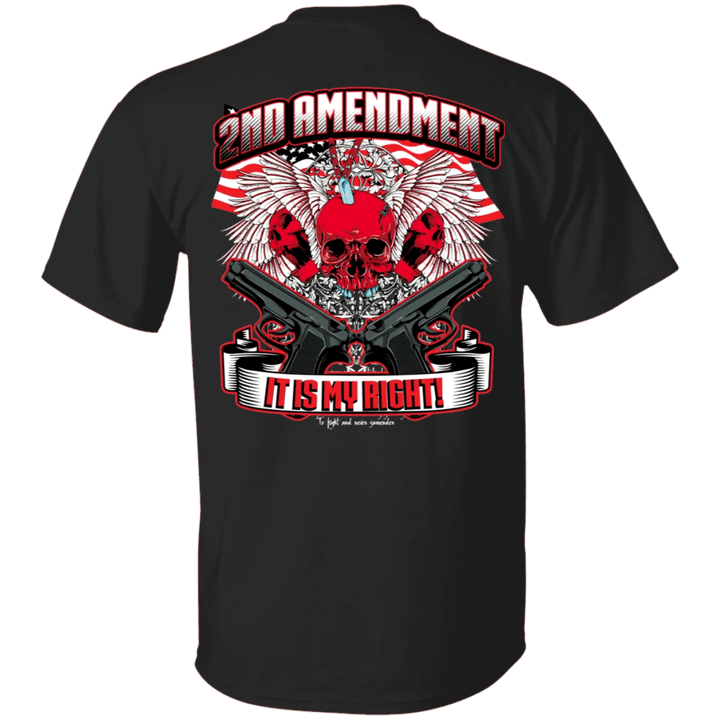 Veteran Shirt, Father's Day Shirt, Second Amendment It Is My Right T-Shirt KM2805 - Spreadstores