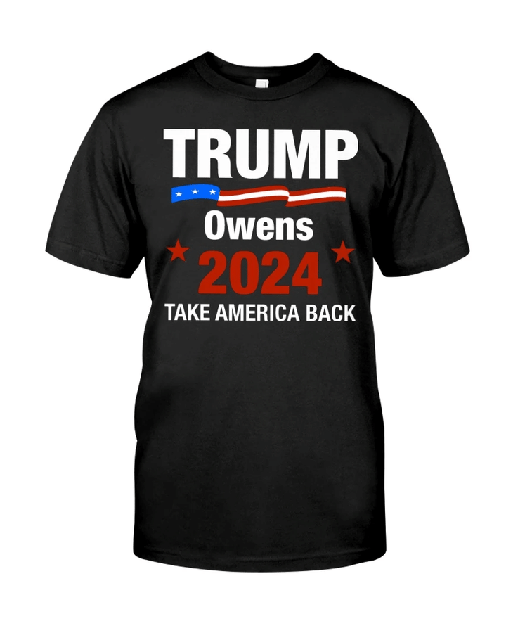 Veteran Shirt, Trump Shirt, Trump Owens 2024, Take America Back T-Shirt KM0408 - Spreadstores