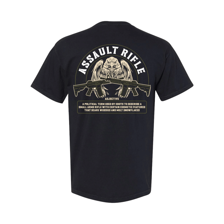 Veteran Shirt, Dad Shirt, Gun Shirt, Assault Rifle - Adjective T-Shirt KM1806 - Spreadstores