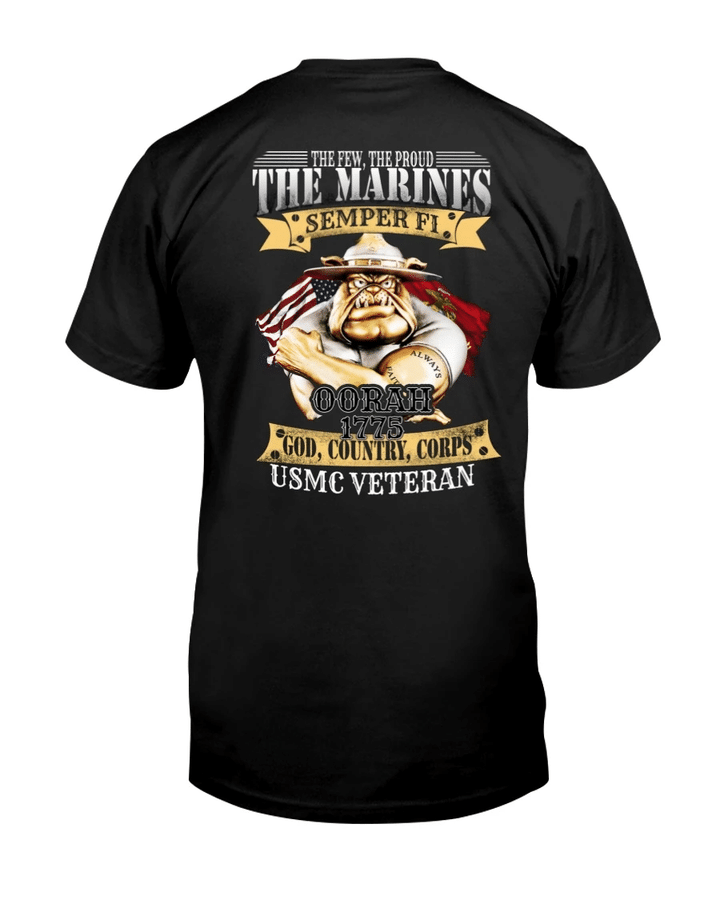 Veteran Shirt, Father's Day Shirt, The Marines Semper Fi, USMC Veteran T-Shirt KM2805 - Spreadstores