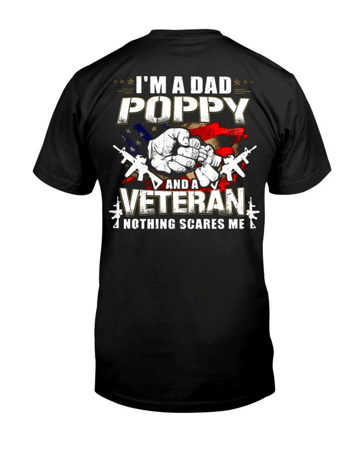 Veteran Shirt, Father's Day Shirt, I'm A Dad Poppy And A Veteran T-Shirt KM2805 - Spreadstores
