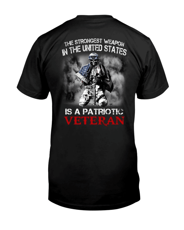 Veteran Shirt, Gifts For Veteran, The Strongest Weapon In The United States T-Shirt KM2905 - Spreadstores