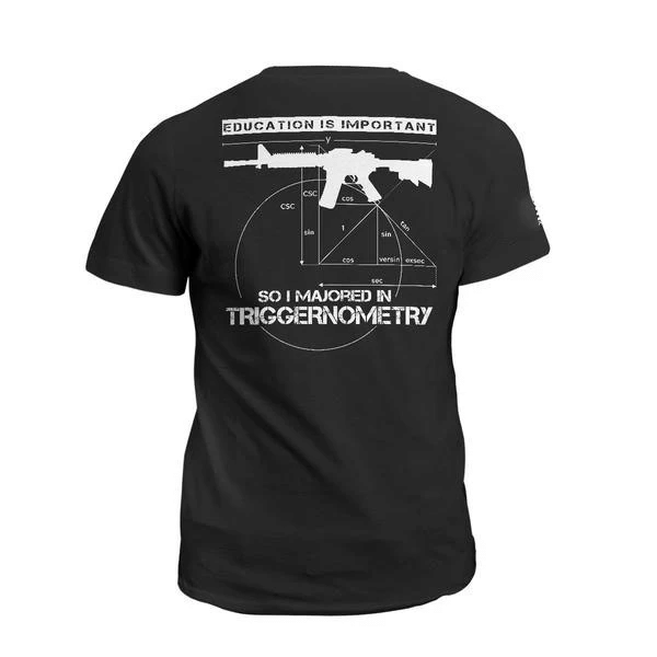 Veteran Shirt, Gun Shirt, Triggernometry Major T-Shirt KM2506 - Spreadstores