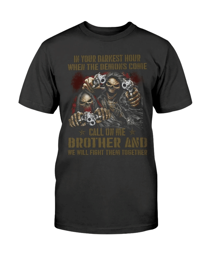 Veteran Shirt, Gift For Veteran, Call On Me Brother And We Will Fight Them Together T-Shirt - Spreadstores
